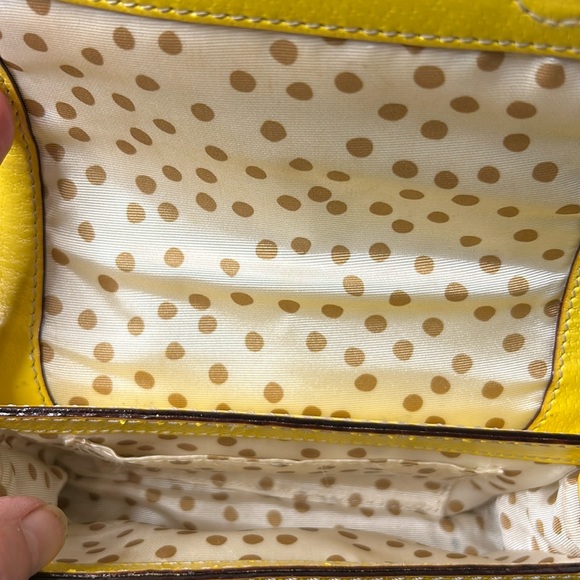 Kate Spade Crossbody Yellow Purse Natalie Wellesley Bag - Picture 6 of 12